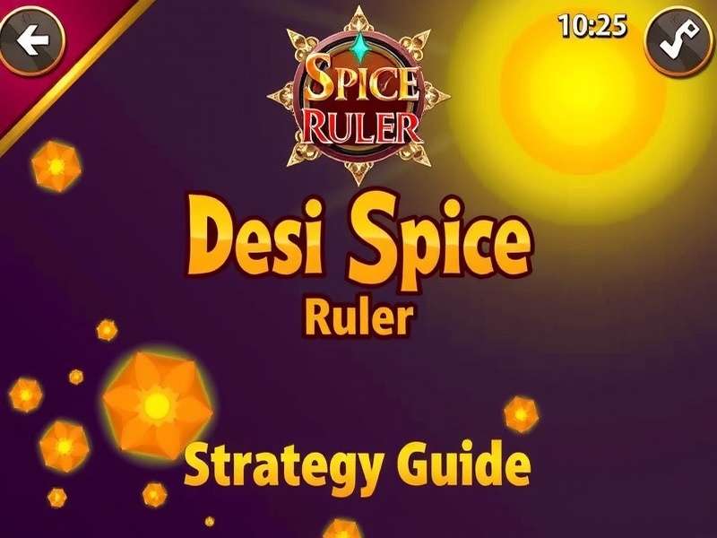Desi Spice Ruler Game Banner